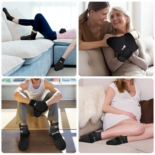 Cold Therapy Gloves & Socks for Chemo Relief, Ice Packs for Hands & Feet, S/M