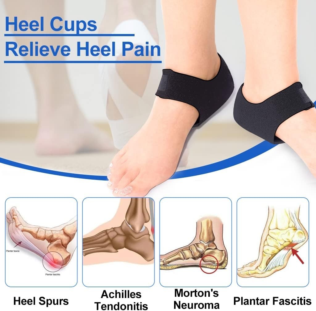 Podiatrist Recommended Heel Cups for Pain Relief