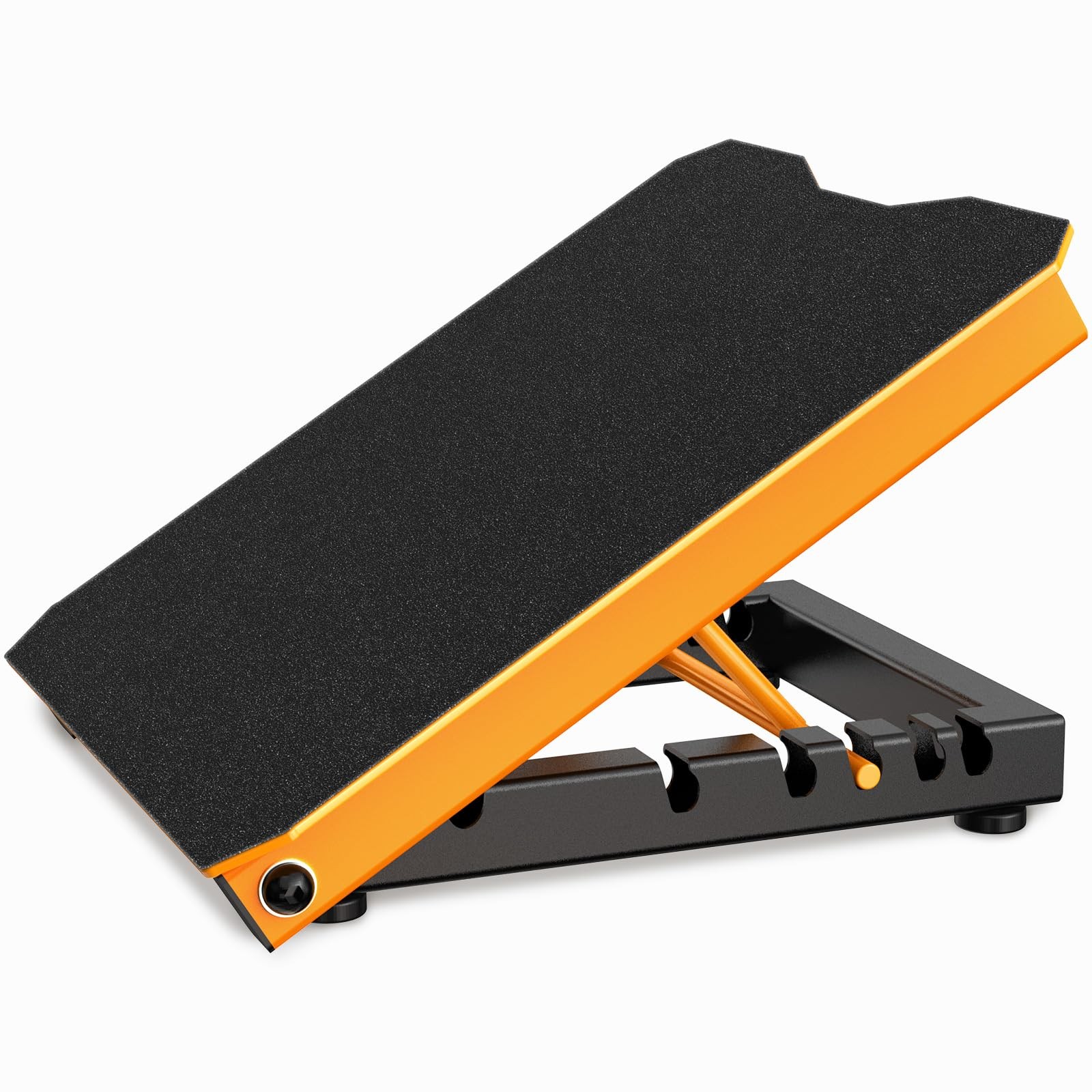 Metal Slant Board Calf Stretcher for Squat, Pilates Yellow