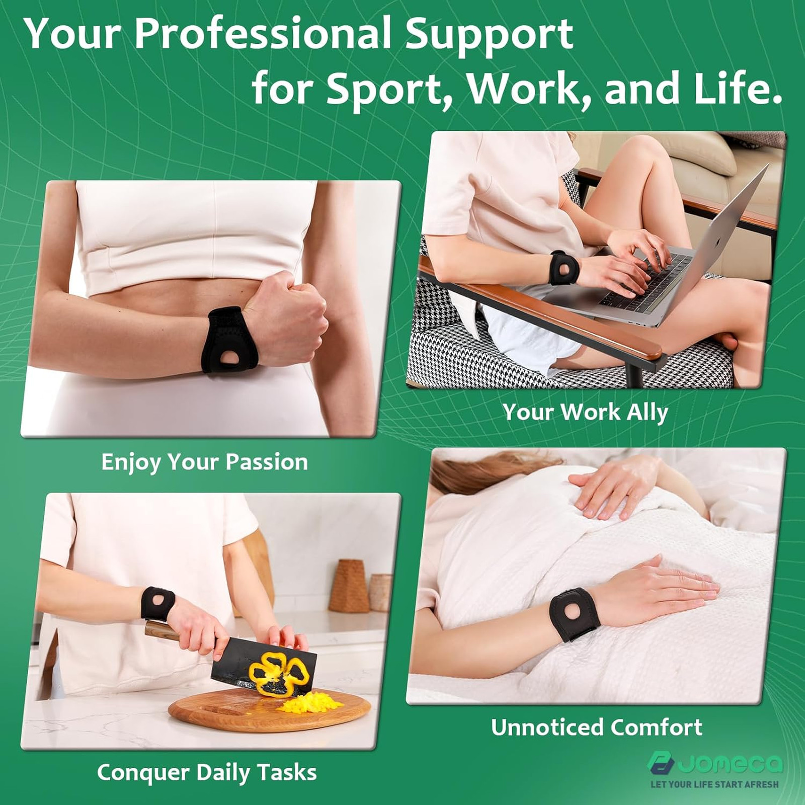 Wrist Brace for TFCC Tears Support Ulnar Side Pain DRUJ Stability Repetitive Use