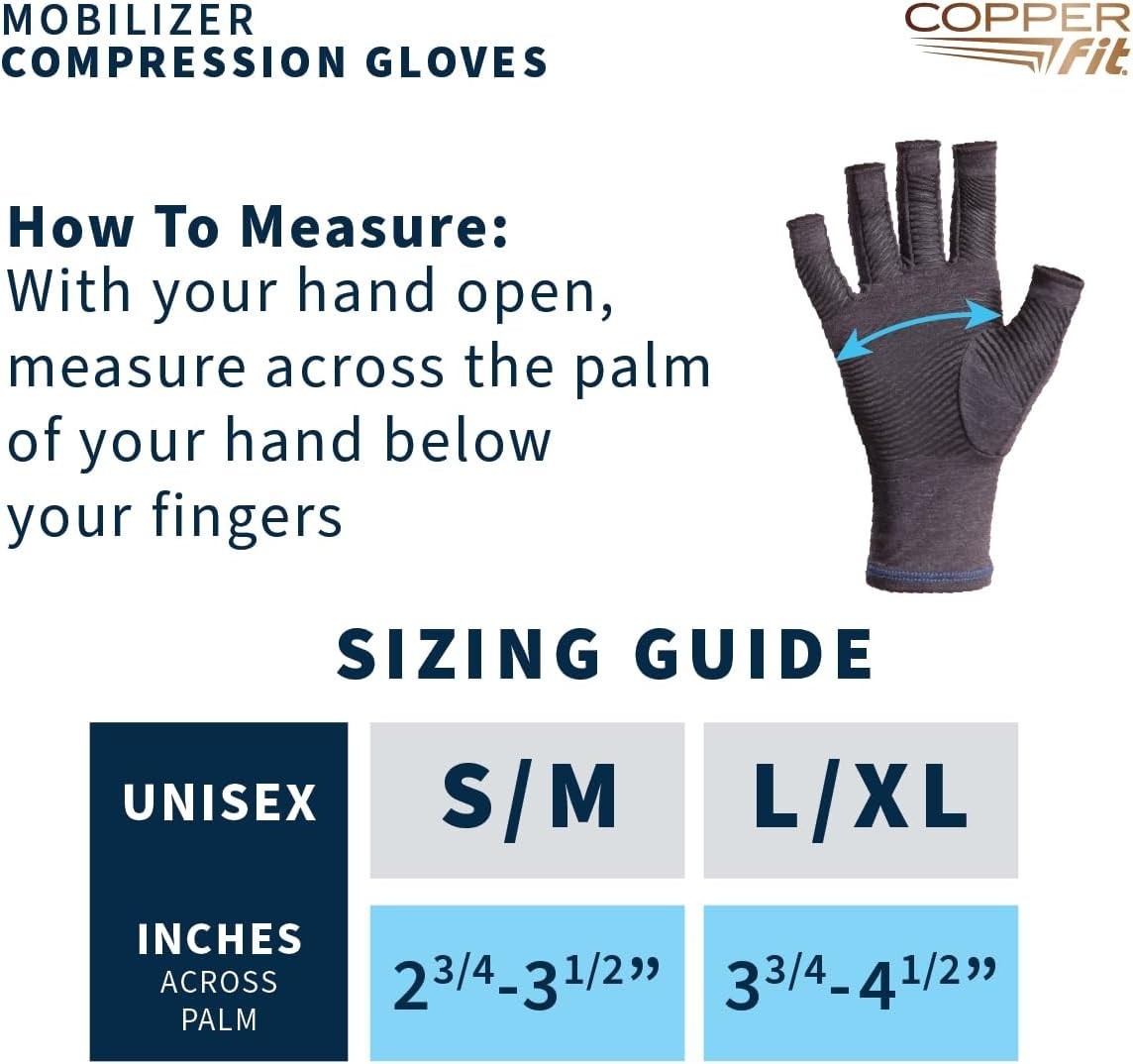 Mobilizer Hand Compression Gloves – Arthritis Relief
