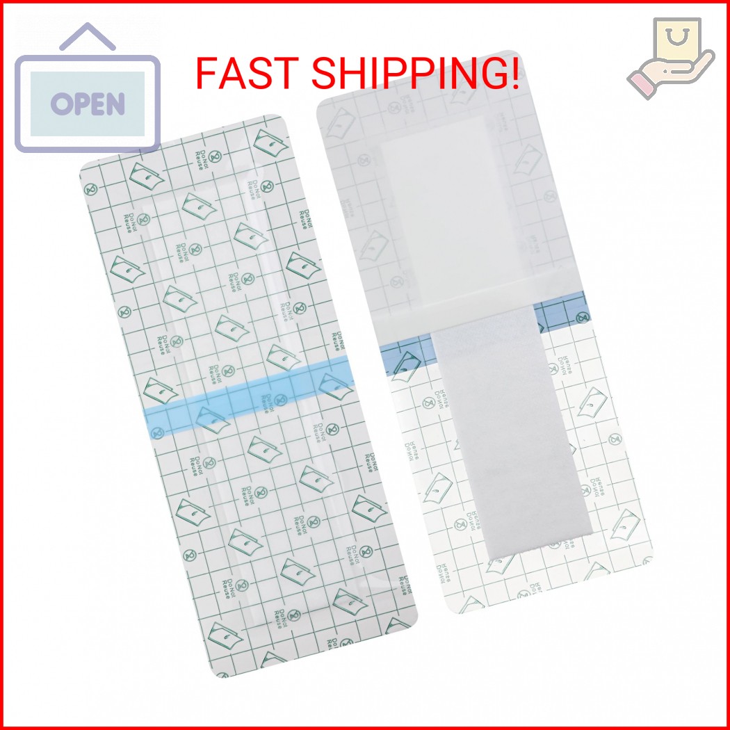 25 Pcs Waterproof Shower Protector Bandage 4″x10″ for Post Knee Replacement Hip