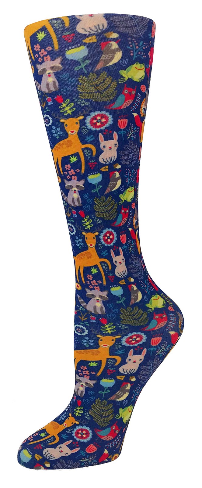 Therapeutic Sheer 815 mmHg Compression Hosiery Woodland Creatures Support