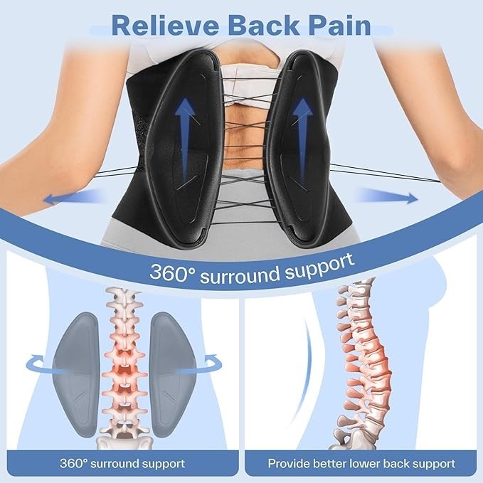 Back Support Waist Trimmer Belt