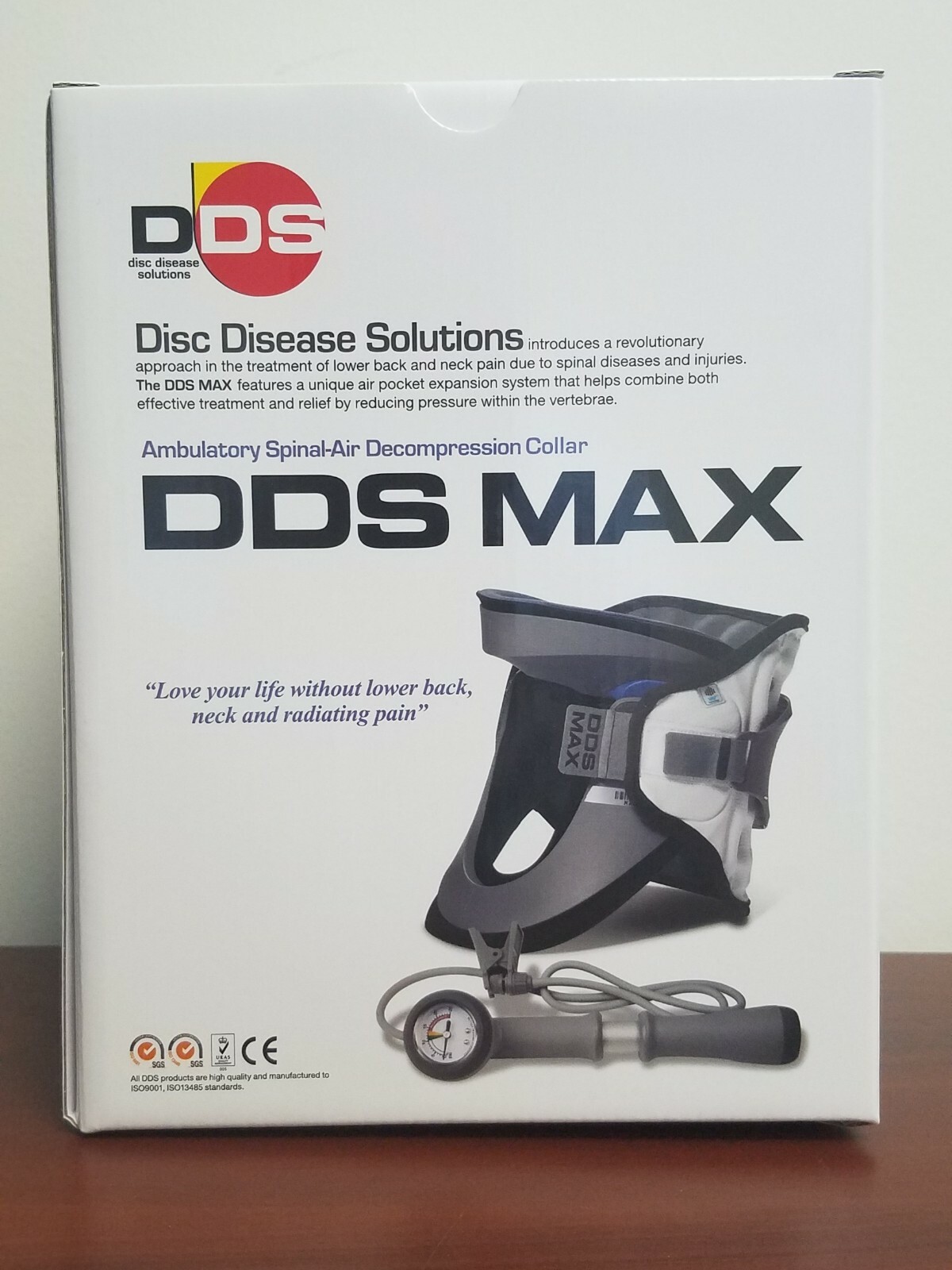 DDS MAX Refurbished Cervical Traction Collar Disc Disease Solutions