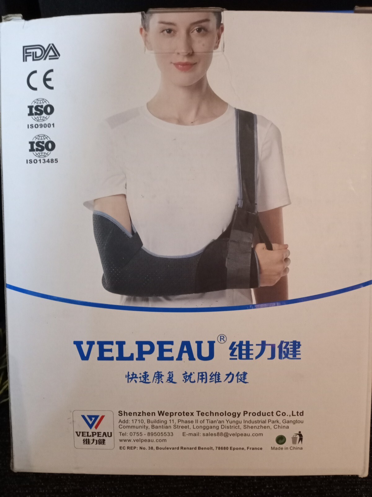 2 Arm Sling- Arm and Shoulder Immobilizer, Cast Support, Fractures xl