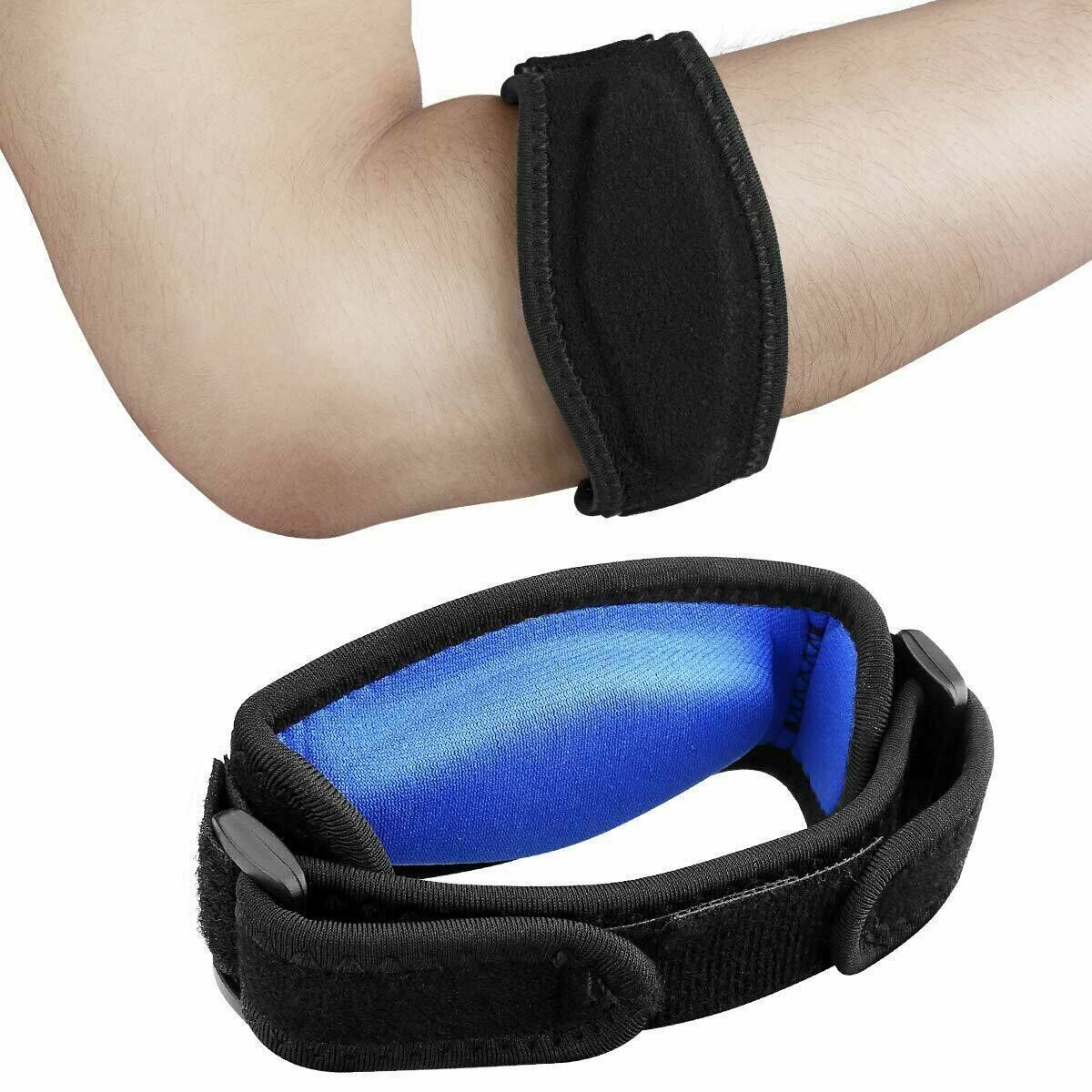 Tennis Elbow Brace Support Arthritis Tendonitis Golfer Arm Joint Pain Band Strap