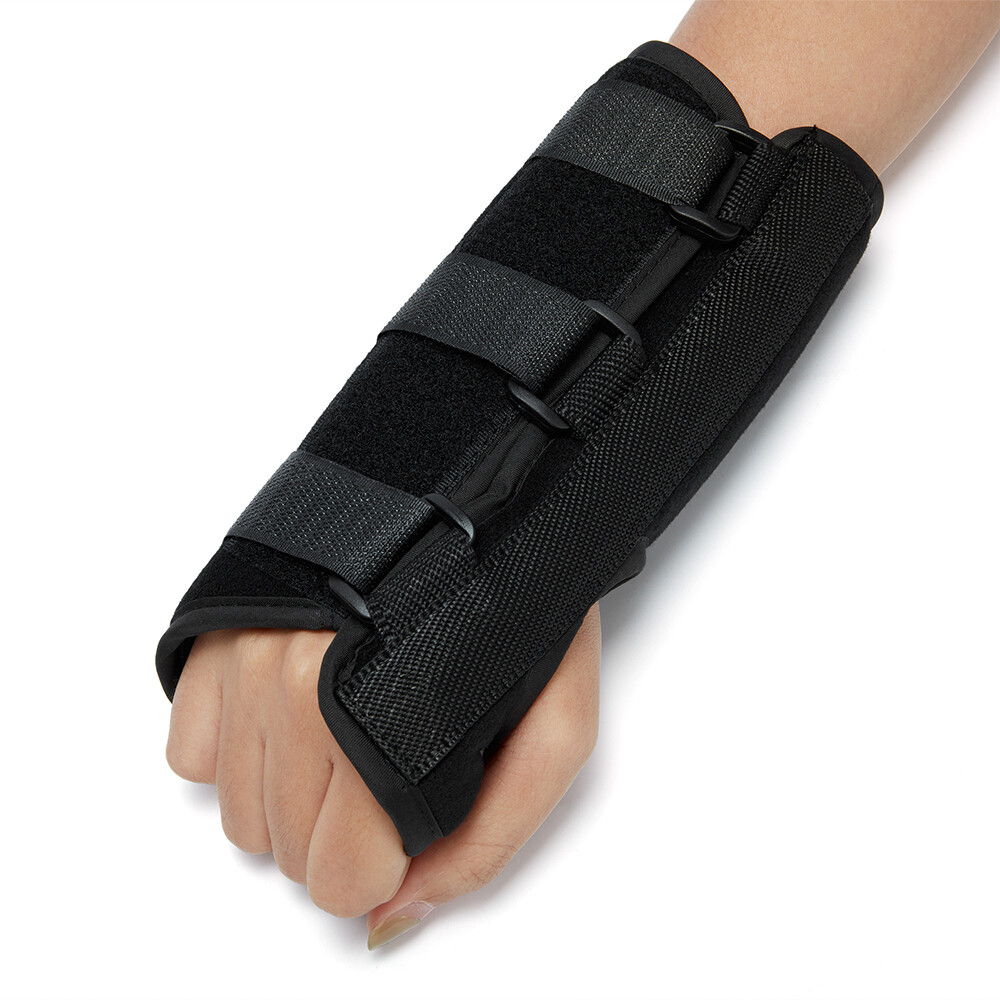 1Pair Right & Left Hands Breathable Support Carpal Tunnel Fabric Wrist Splint HS
