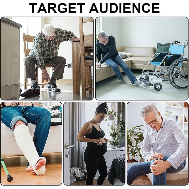 Leg Lifter Strap Hip Replacement Mobility Assistance Rehabilitation Tool New