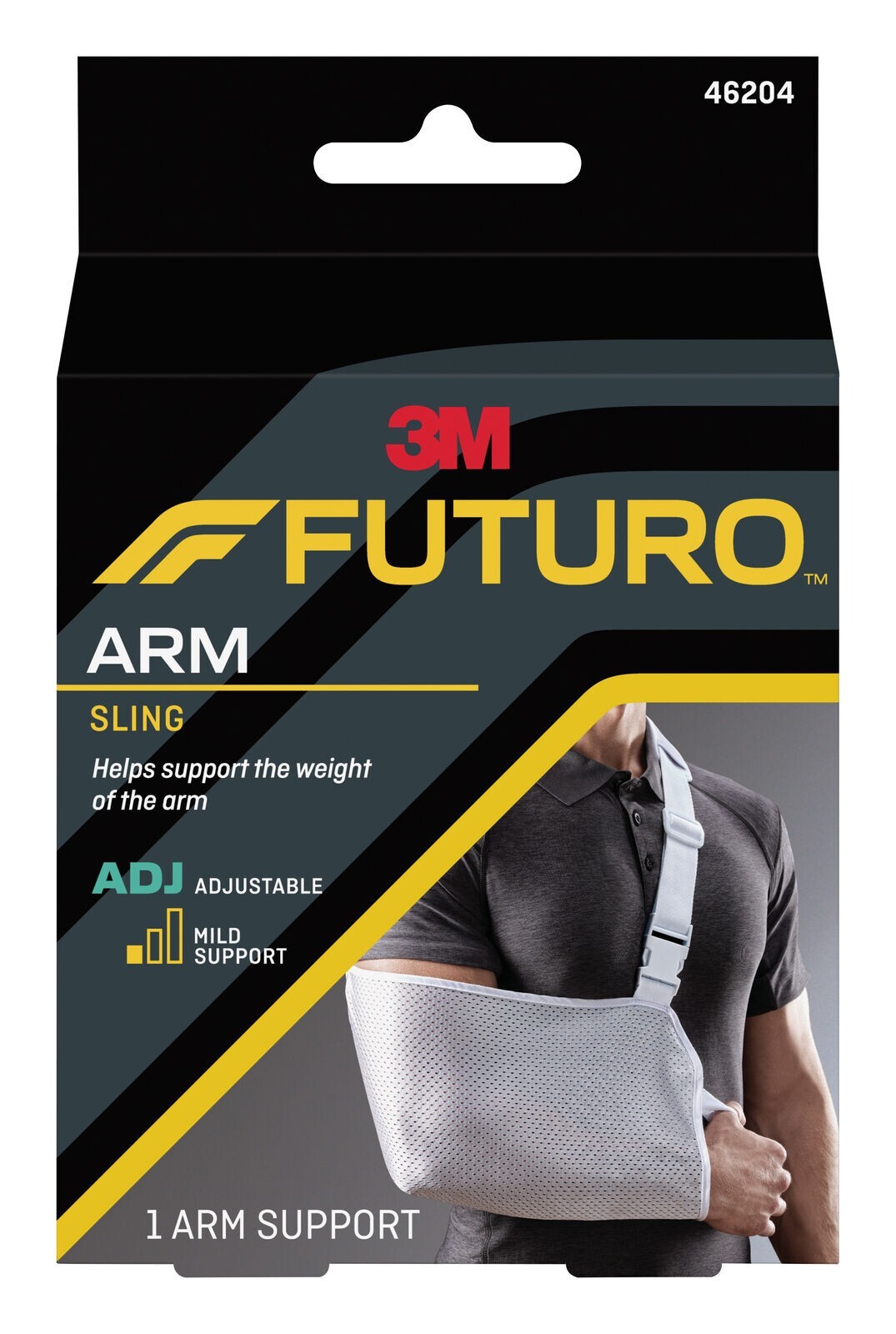 NEW FUTURO 3M Adult Pouch Arm Sling Mild Support Adjustable