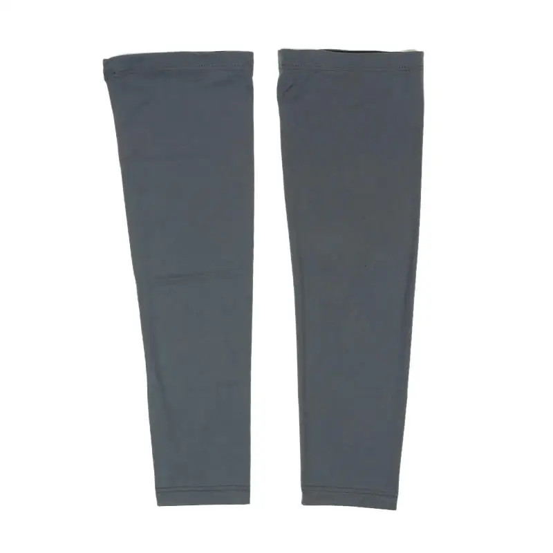 1 Pair Summer Comfortable Running Cycling Legs Sleeve Ice Silk UV Protection Com