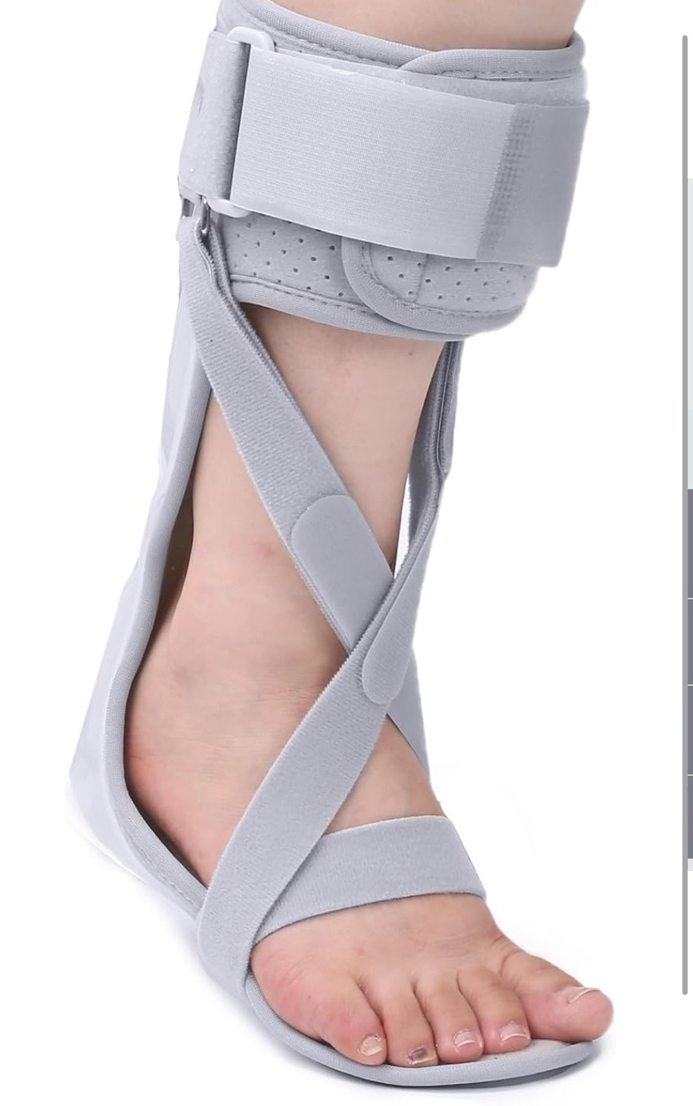 Medical AFO Foot Drop Brace – Drop Foot Braces for Walking – AFO Brace Size:XL