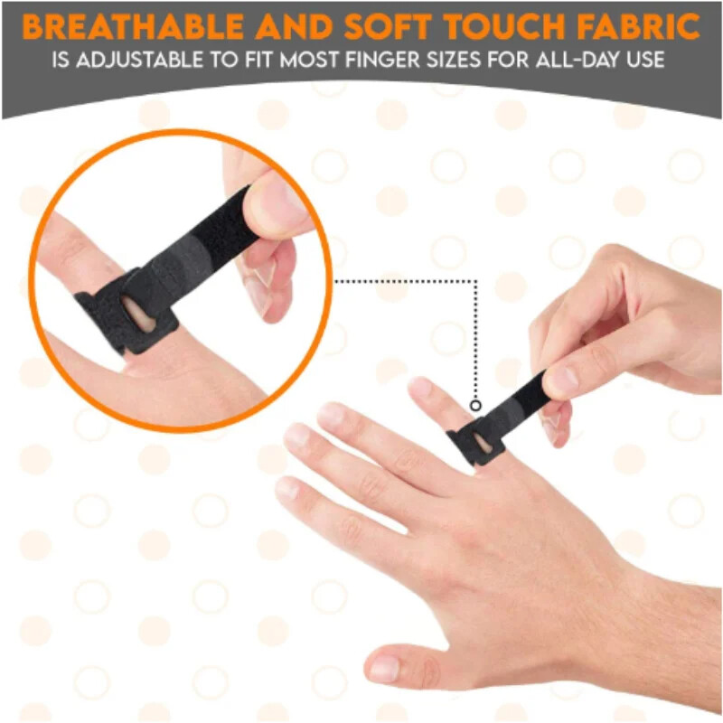 3x Trigger Finger Splint Support Brace for Middle, Ring, Index, Thumb and Pinky