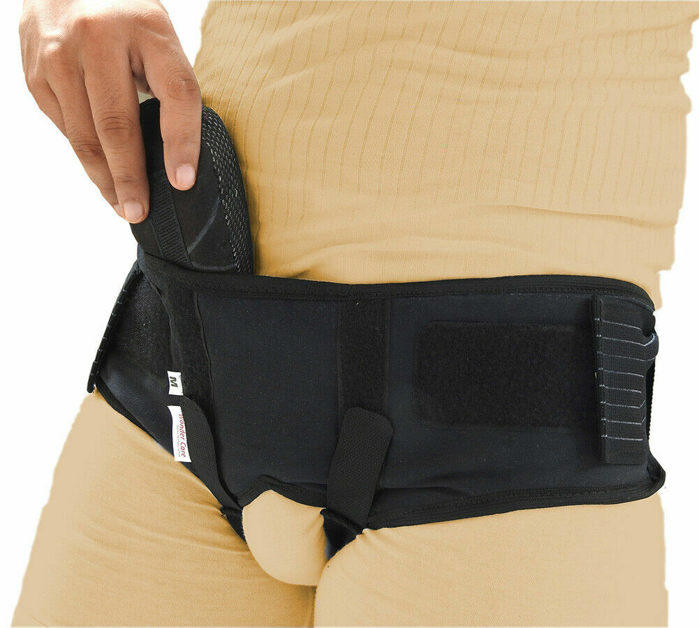 Hernia Support Belt for Men and Women – Adjustable Double Pull Lumbar Lower belt