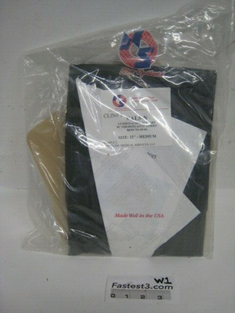 Front Line Medical New Options VAL5-N Sacro Lumbar Lumbosacrel Support