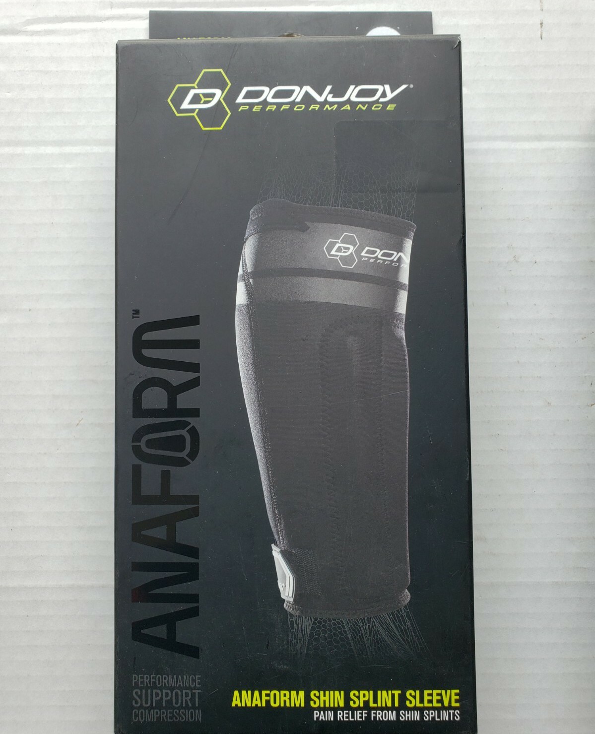 DonJoy Performance Anaform Neoprene Compression Sleeve Shin Splint Relief Small