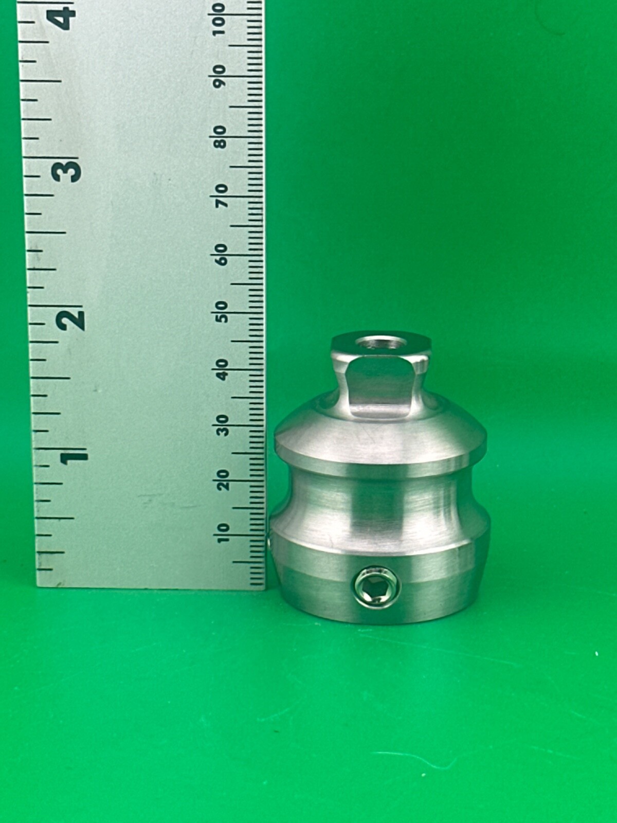 Prosthetic male pyramid & female receiver component adapter part