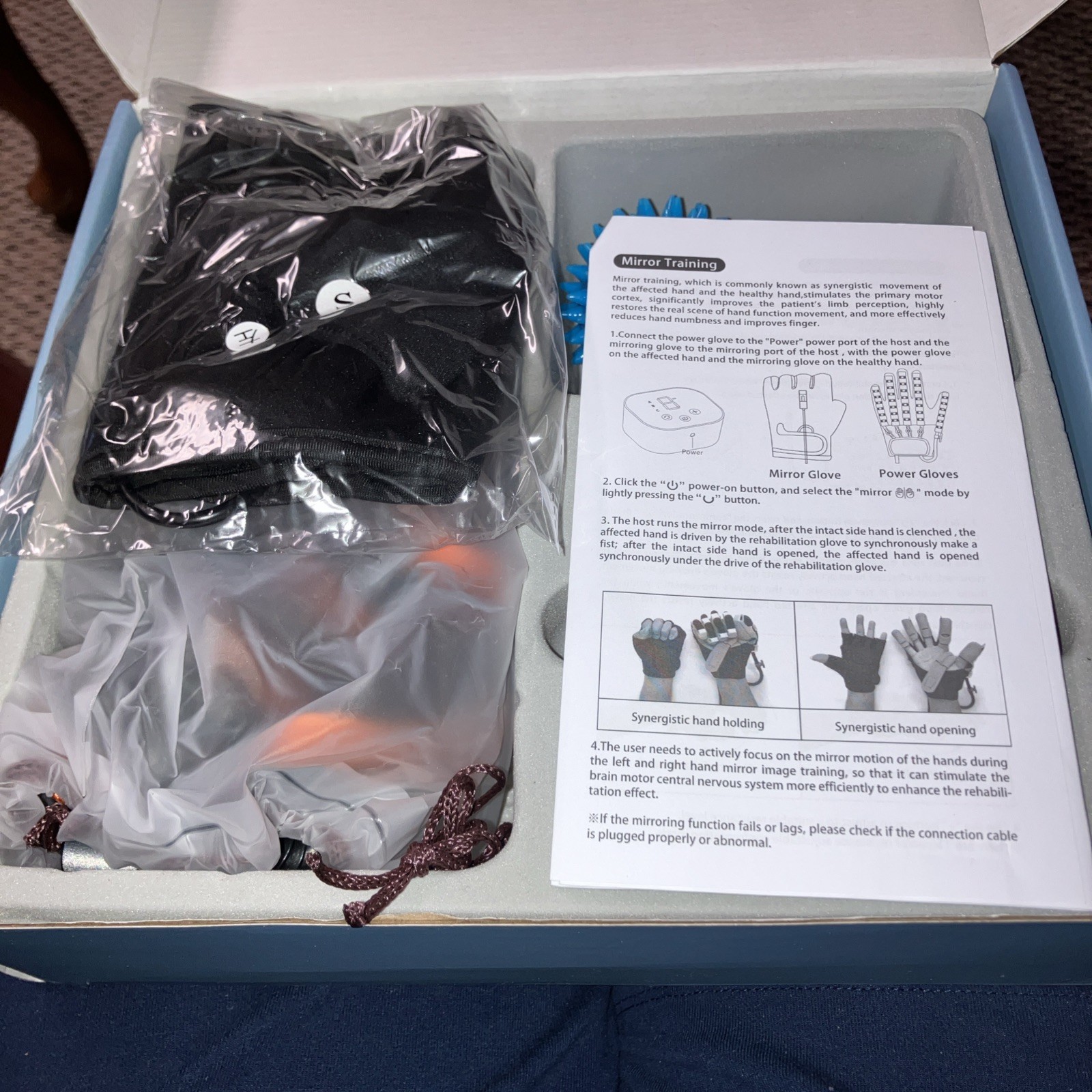 Hand Function Rehabilitation Training Device for Right Hand Extra Large