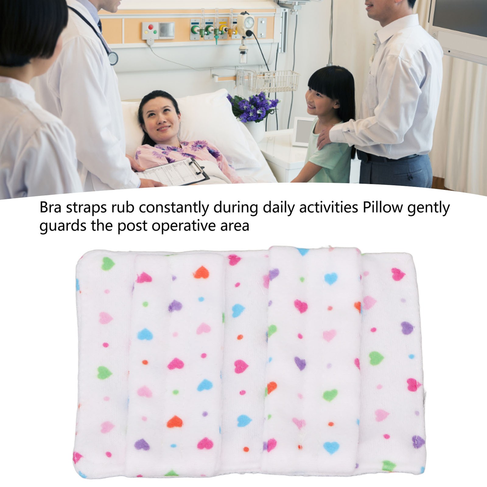 Women Pacemaker Pillow Prevent Slip Hook And Loop Fasteners Bra Strap Protector