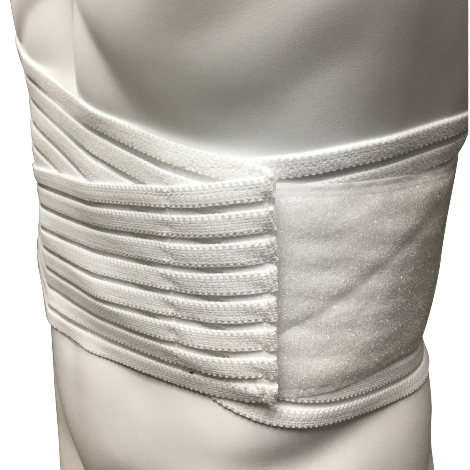 OTC Lumbosacral Support, 7-inch Lower Back, Lightweight Large, White