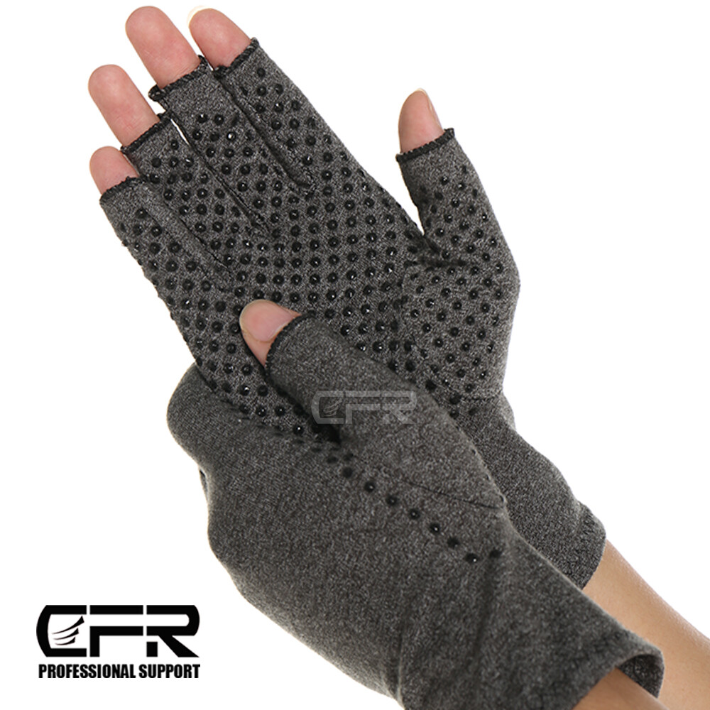 Compression Arthritis Gloves Carpal Tunnel Gym Rheumatoid Hand Joint Support HG