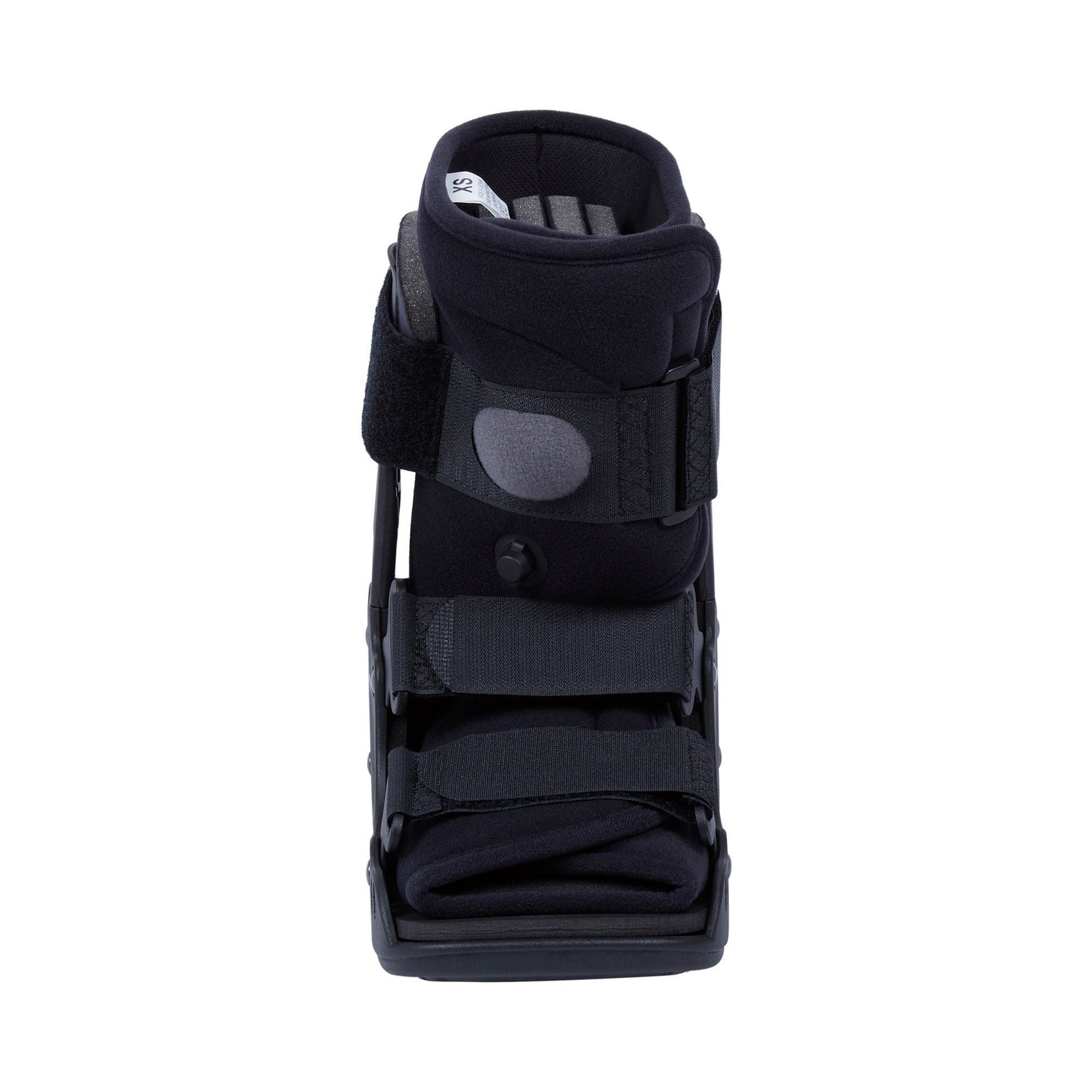 McKesson Black Air Walker Boot X-Small Hook and Loop for Either Foot