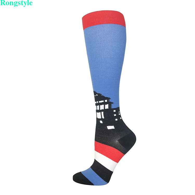 High Quality-Compression Socks Stockings Women Men Knee High 20-30 mmHG S/M-X/XL