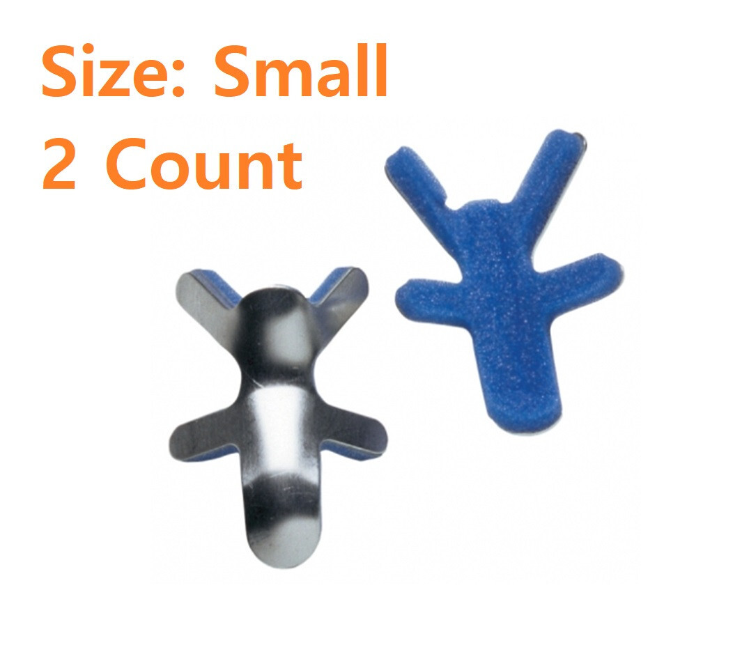 PROCARE Frog Style Finger Splint, Aluminum / Foam SMALL, Left or Right, 2 Count