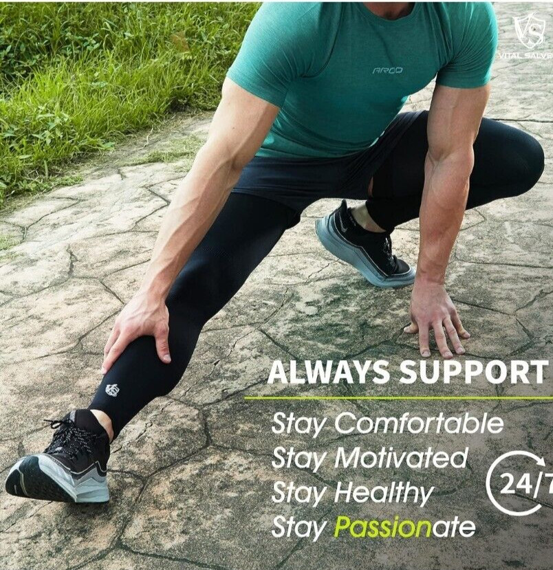 VITAL SALVEO RECOVERY COMPRESSION LEG SLEEVE