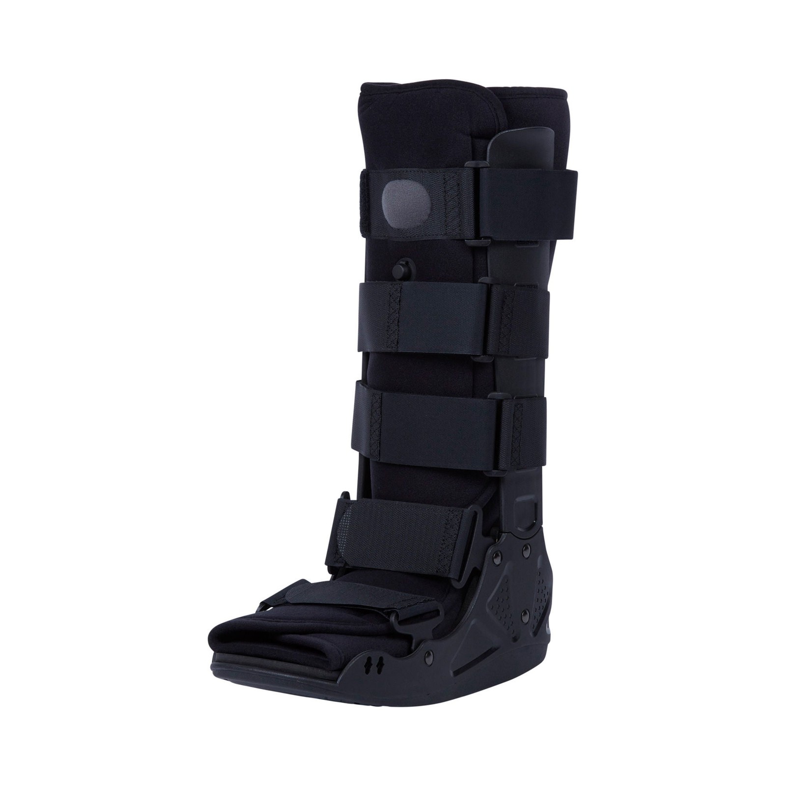 McKesson Black Air Walker Boot Large Hook and Loop for Either Foot 155-79-95517