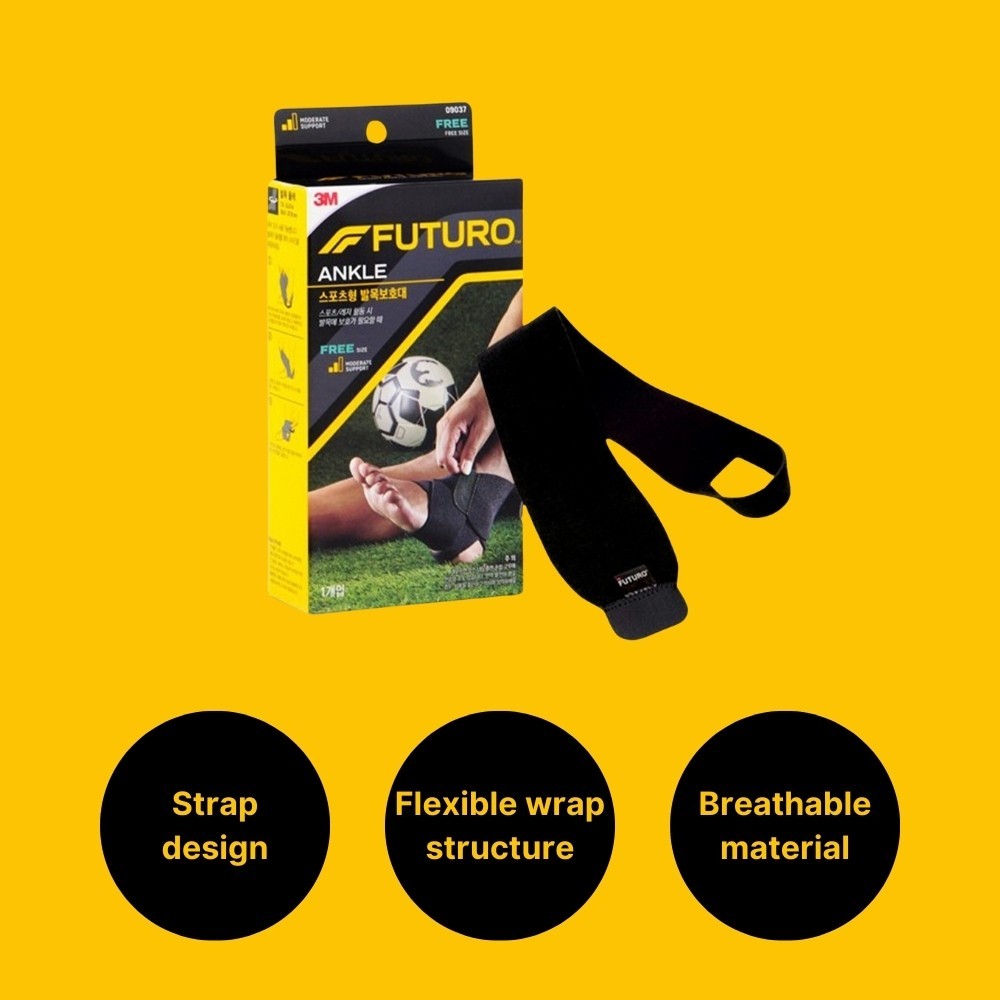 3M Futuro Sport Ankle Support Adjustable One Size