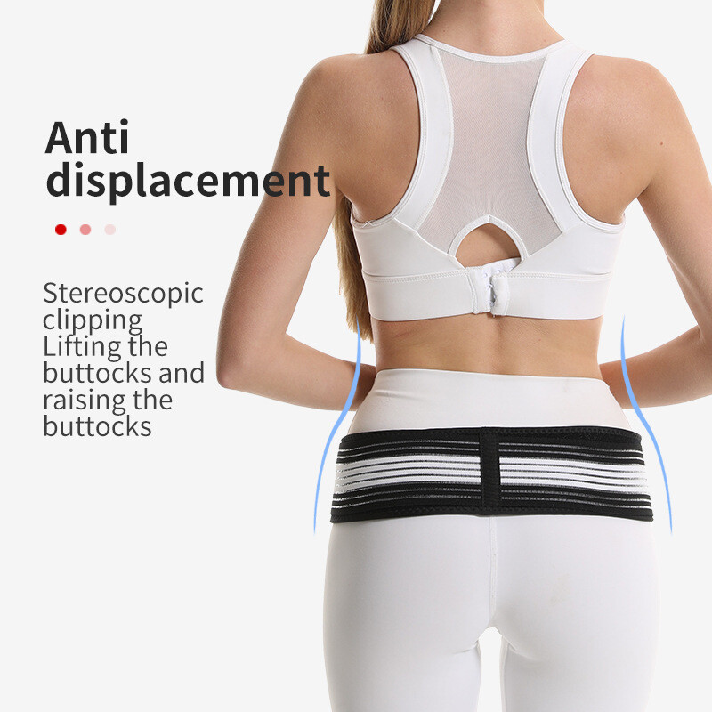 Unisex Sciatica Waist Trainer Compression Support Lumbar Hip Belt Back Girdle US