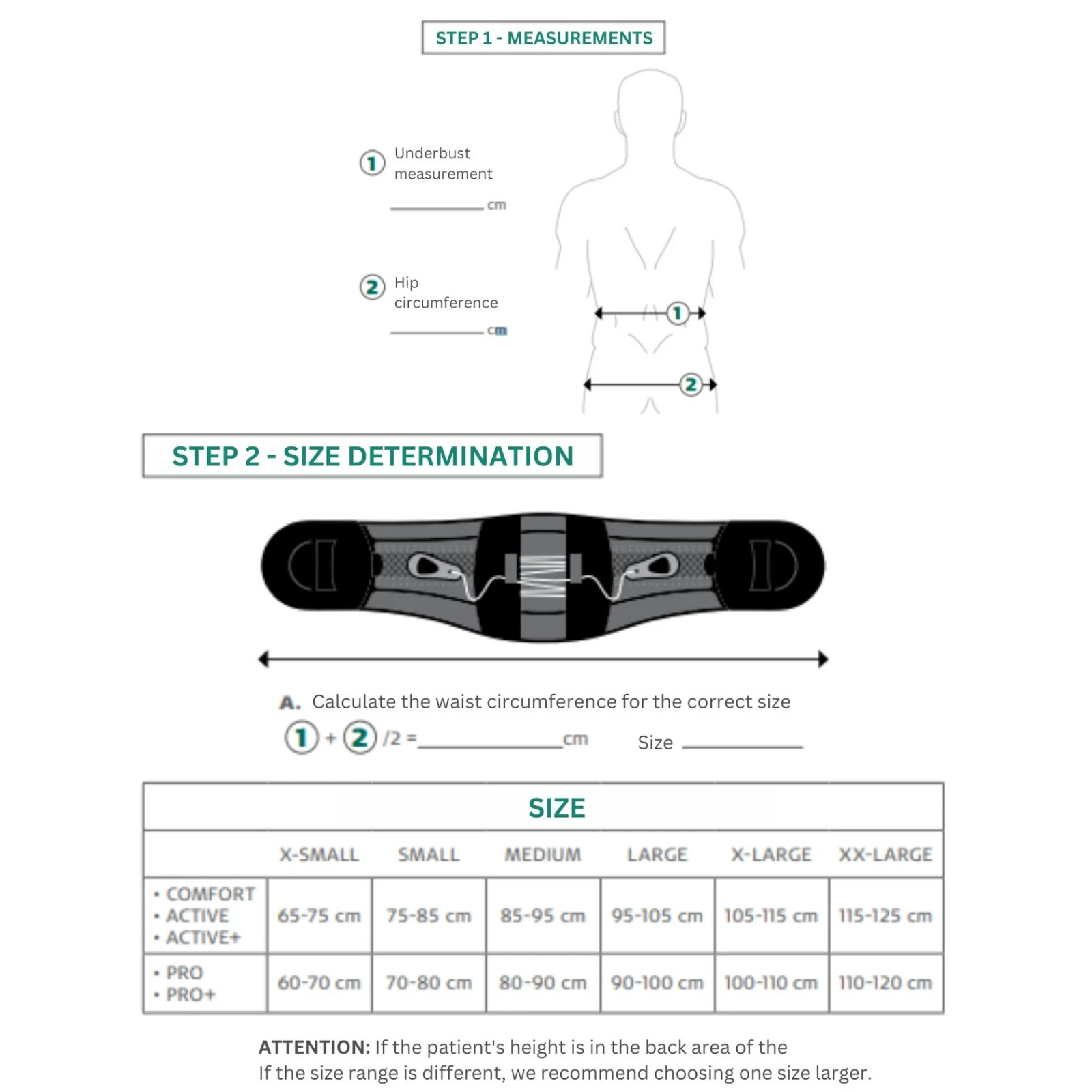 Aspen Elite Active+ Precision-Designed Lower Back Pain Relief Adjustable Straps
