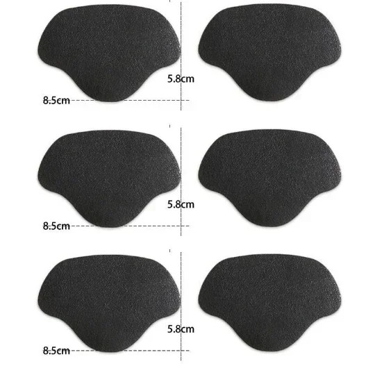 6pcs Sports Shoes Repair Stickers Suede Heel Protector Anti-Wear Repair Holes Se