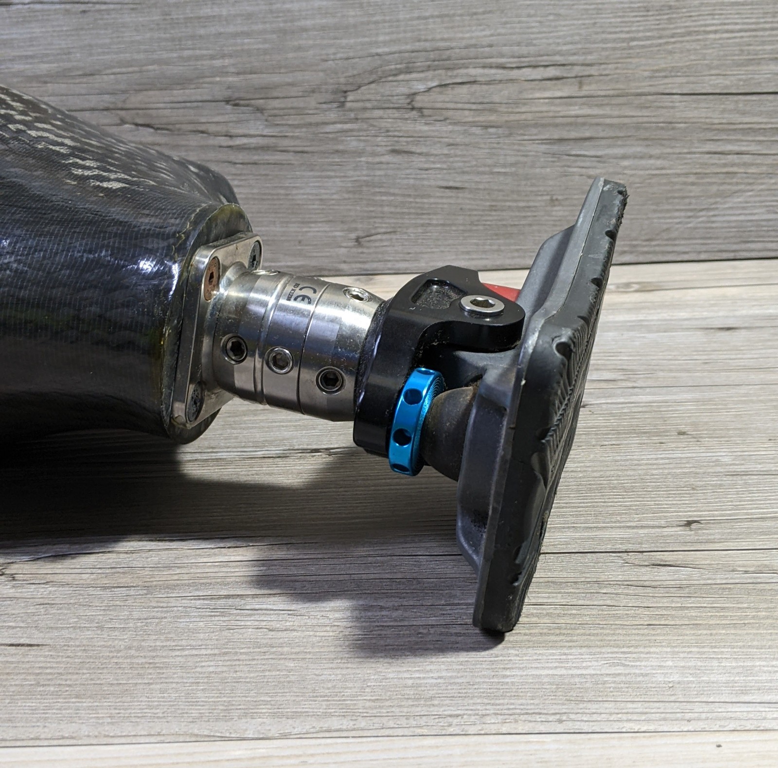 College Park Left Prosthetic Foot with Carbon Fiber Socket & Adapter – Pre-Owned