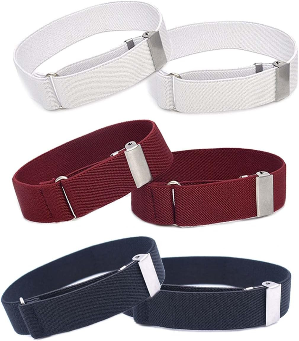 Elastic Adjustable Armband Shirt Garter Sleeve Holders