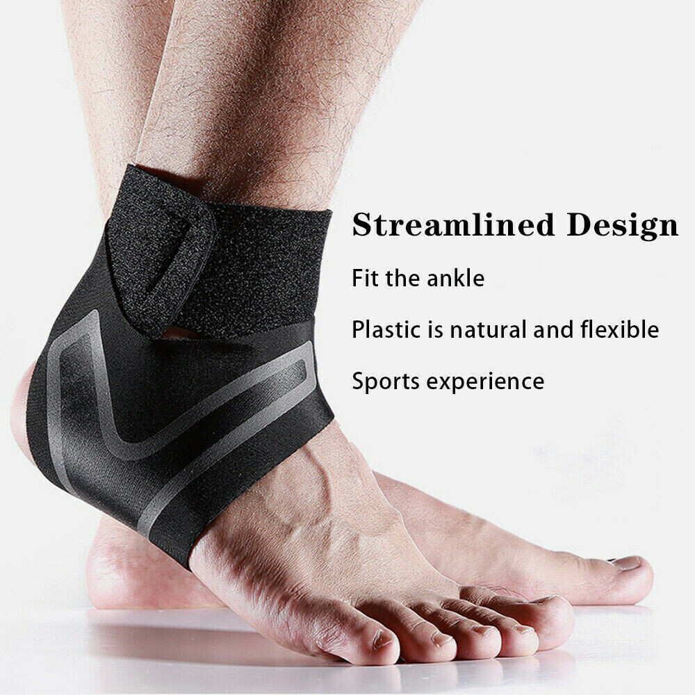 Ankle Brace Support Compression Sleeve Plantar Fasciitis Pain Relief Foot Wrap