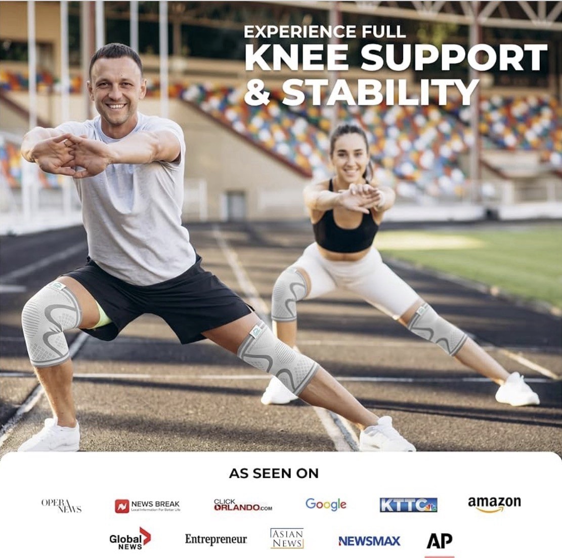 Modvel Compression Knee Brace (S) 2pack,Arthritis,ACL Pain Relief New/Xlarge
