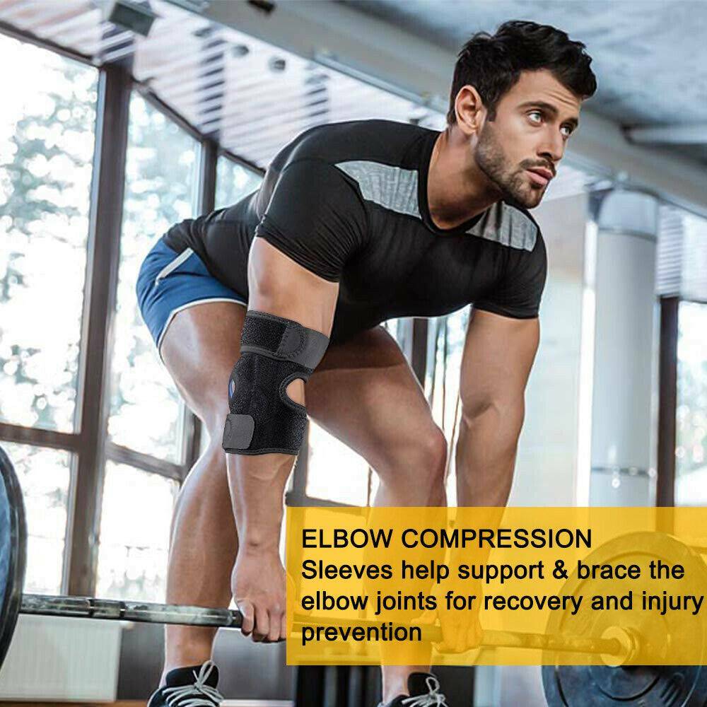 Tennis Elbow Brace Support Sleeve Arthritis Tendonitis Arm Joint Pain Band Wraps