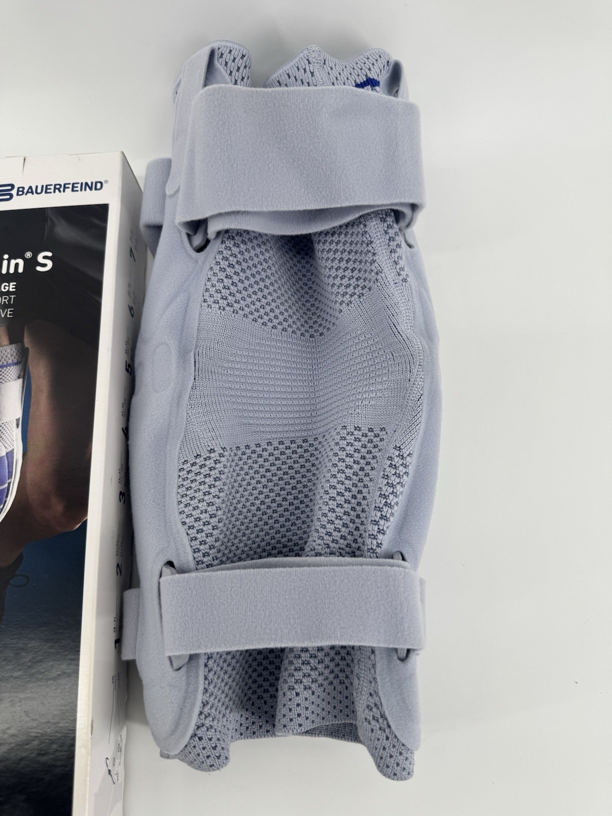 Bauerfeind GenuTrain S Hinged Knee Brace Size 6-Left – Titan Color