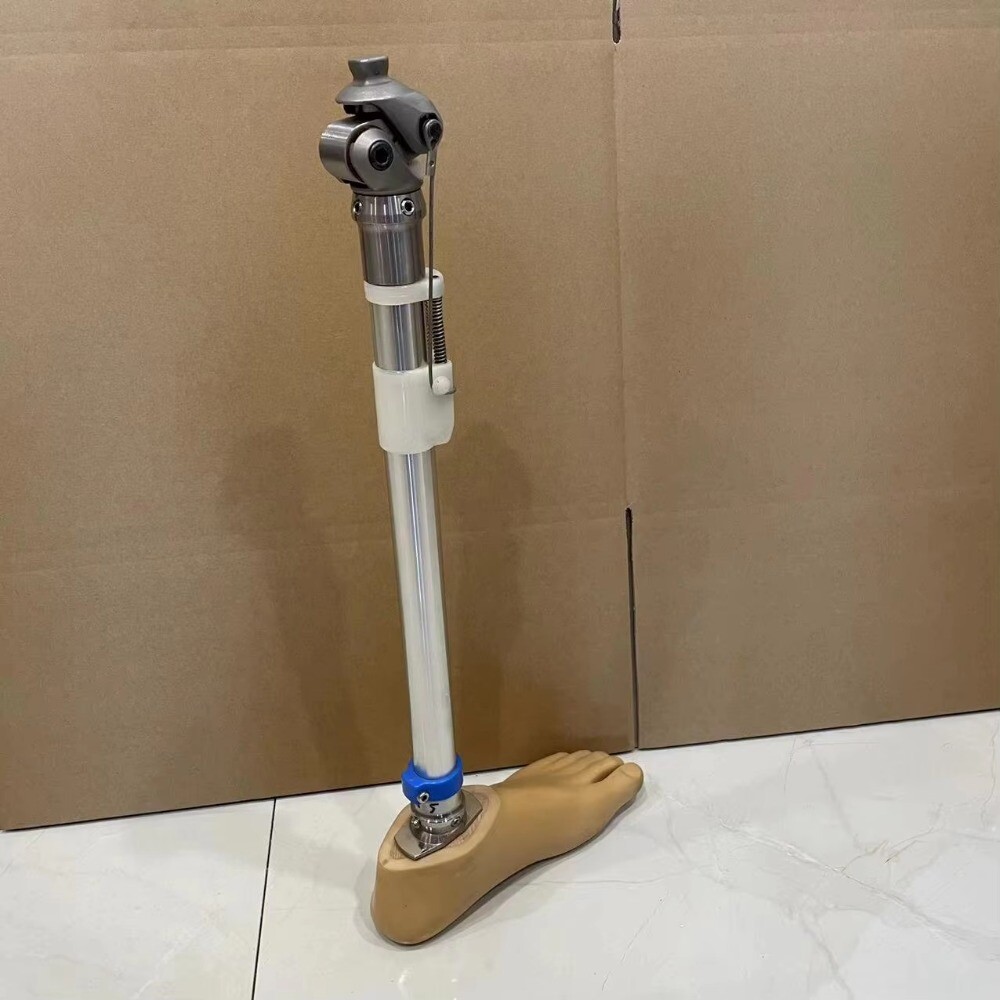 Prosthetic Knee Joint Artificial Leg Above Knee Steel Orthotic Bearing Lock Limb