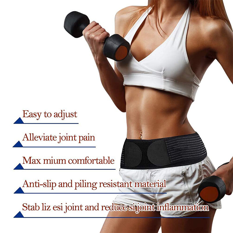 Sacroiliac Hip Belt for Women and Men That Alleviates Sciatic Pelvic Lower Back