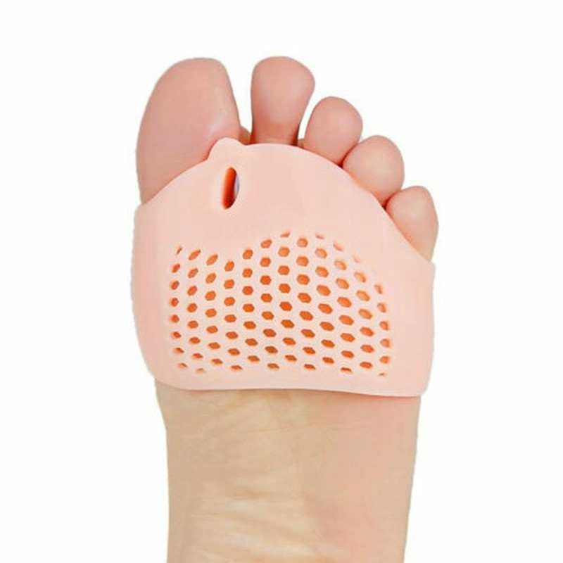 2X Silicone Toe Separator Bunion Corrector Orthotics Straightener Forefoot Pads