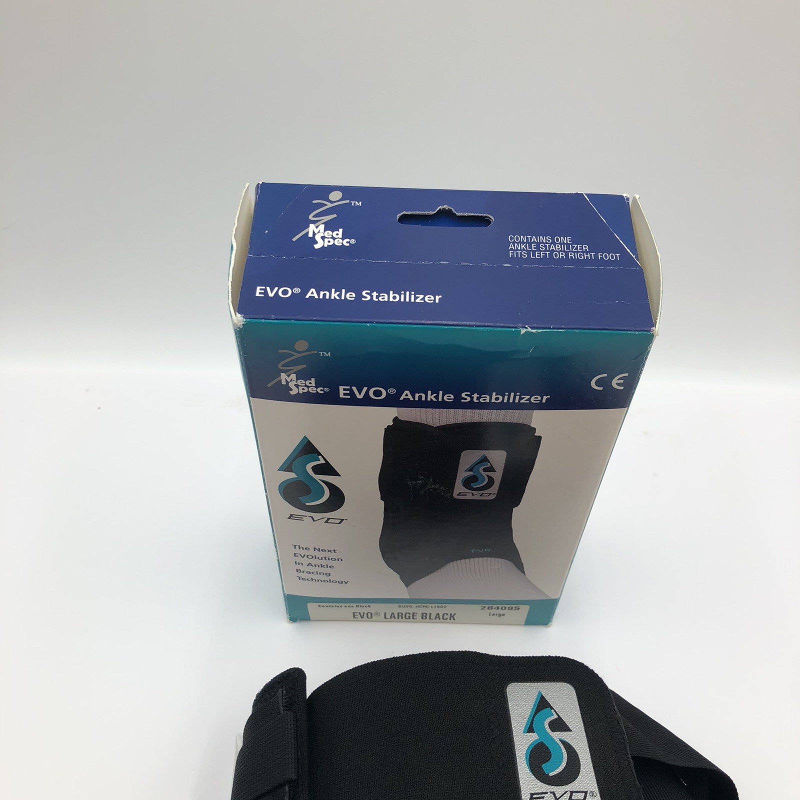 Med Spec Ankle Stabilizer Orthosis EVO Large 264095 Ankle Stabilizer Open Box