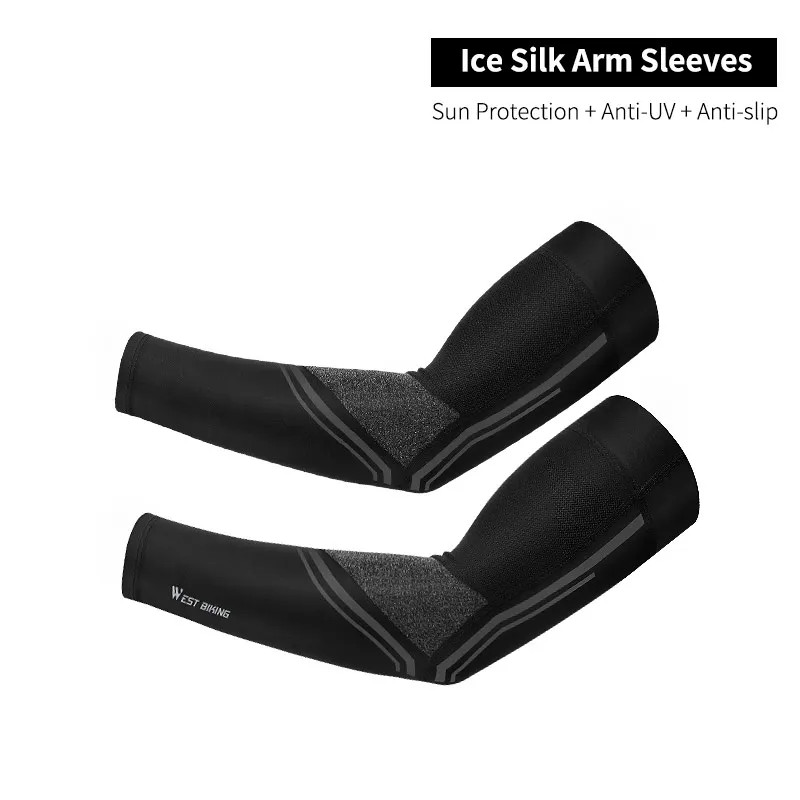 Leg sleeves Set Sun UV Protection Breathable Reflective Cycling Arm