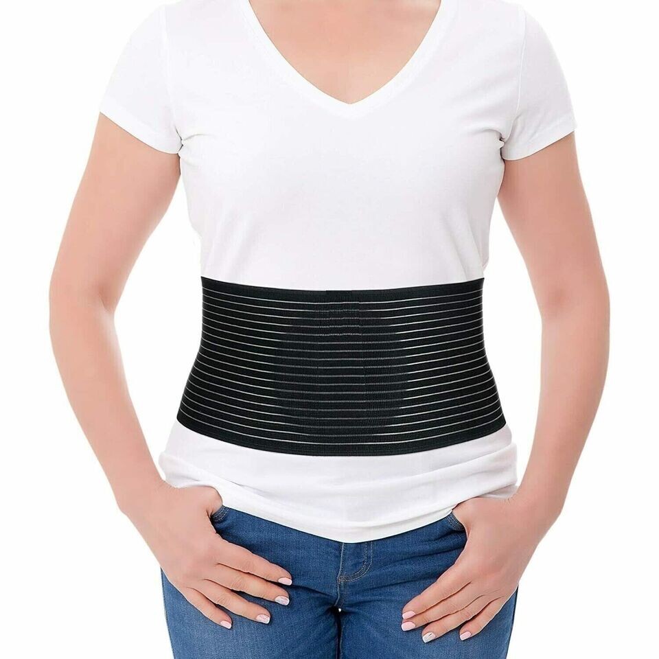 Umbilical New Hernia Belt for Men and Women/Abdominal Support padded Binder belt