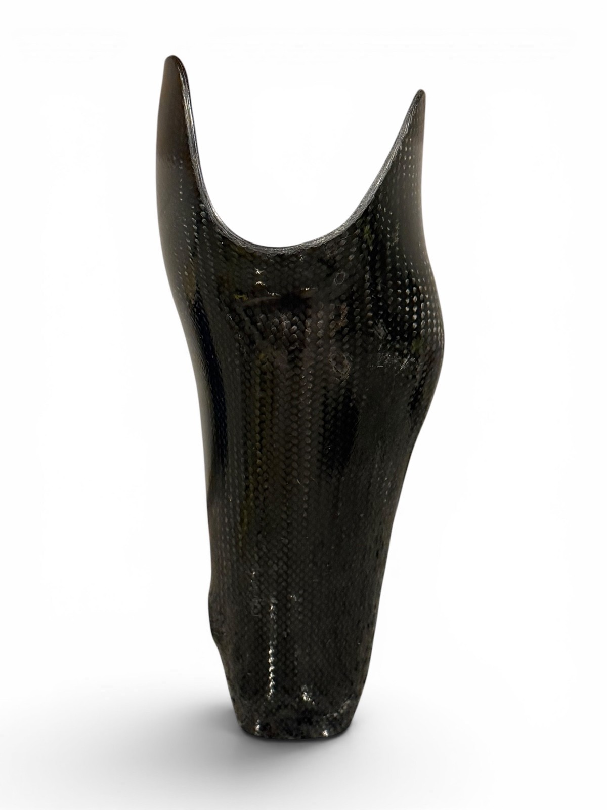 Left below the knee prosthetic socket. Not for medical use.