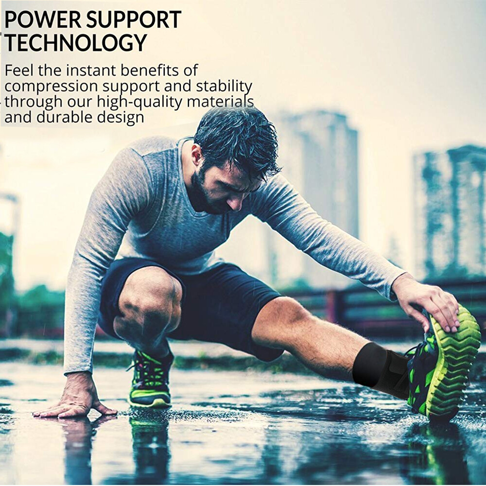 Ankle Brace, Breathable Adjustable Compression Foot Drop for Ankle Pain Relief