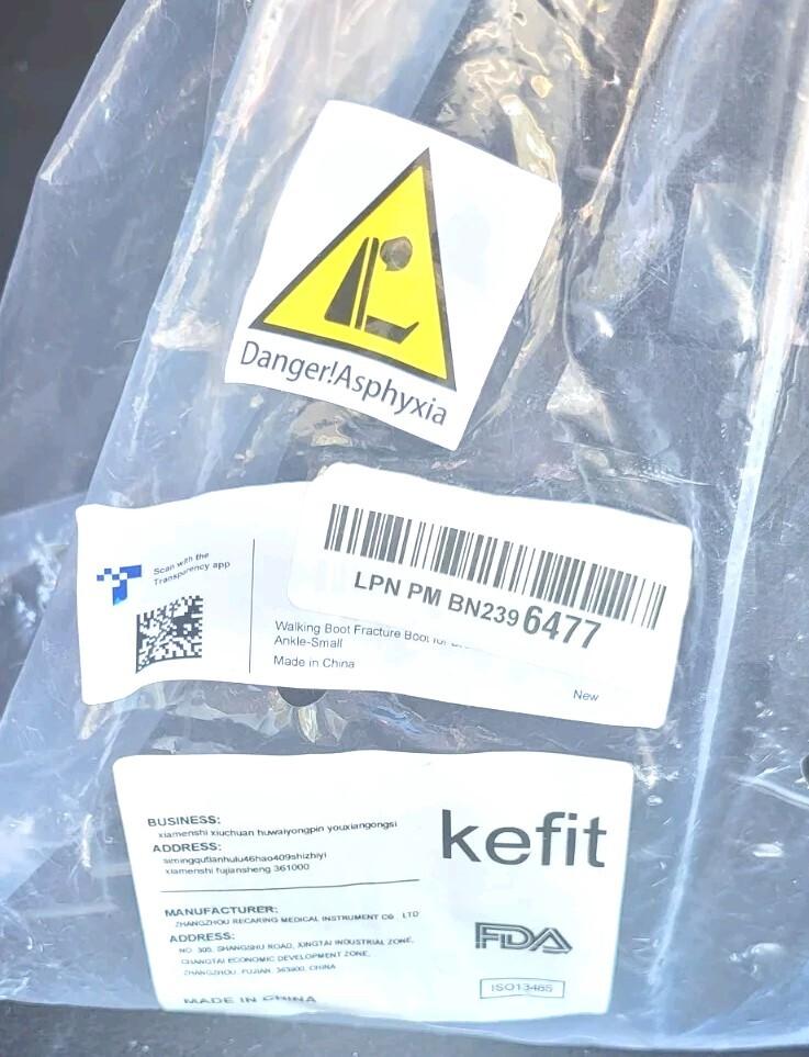 Kefit Walking Boot Fracture Boot for Broken Foot, Sprained Ankle-Small ✍️