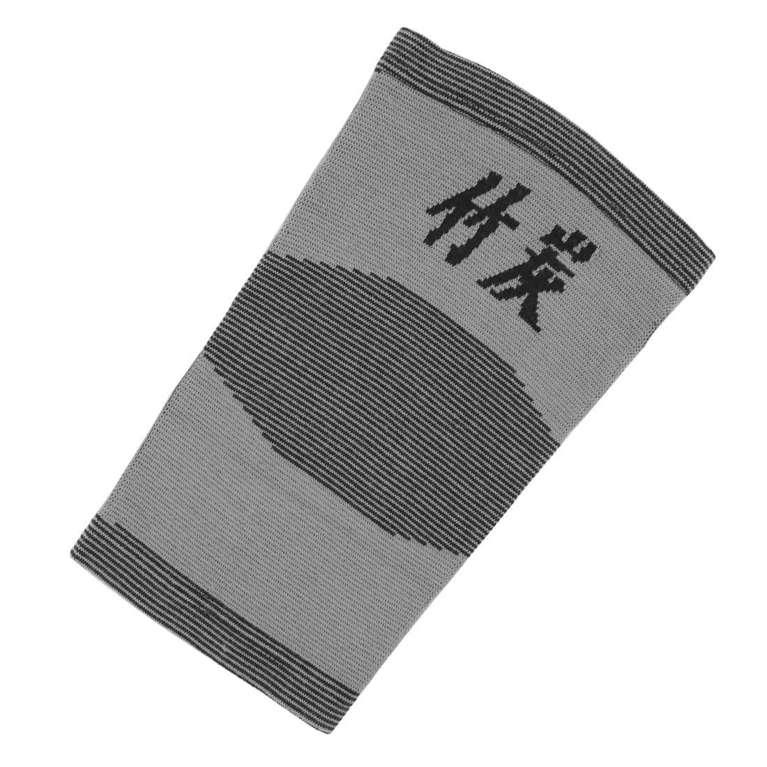 Sports Brace Elastic Sleeve Wrap Pad Guard Protector Bandage Knee Support Gray